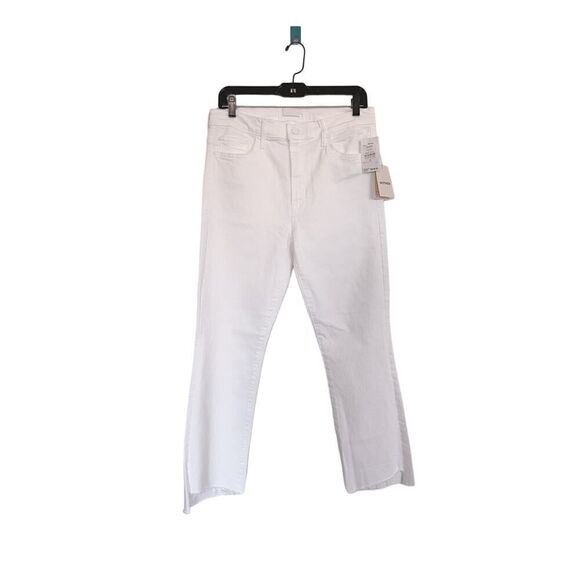 MOTHER The Insider Crop Step Fray Jeans FAIREST OF THEM ALL 31” - Picture 10 of 14